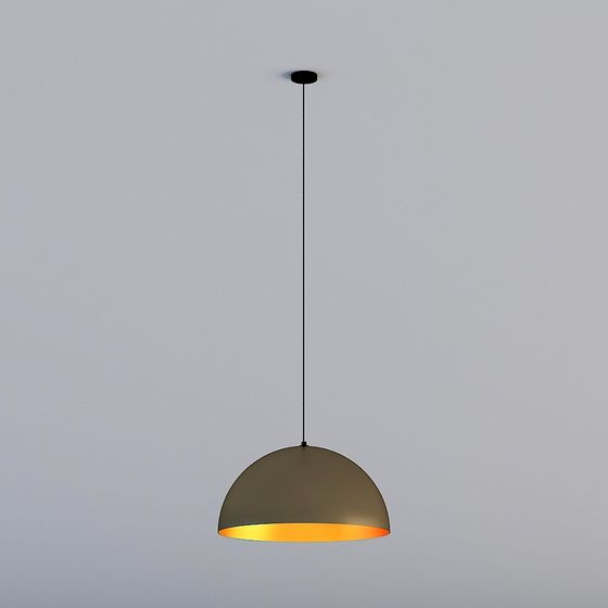 Stylish Low-Poly Chandelier 3D model for Modern Interiors