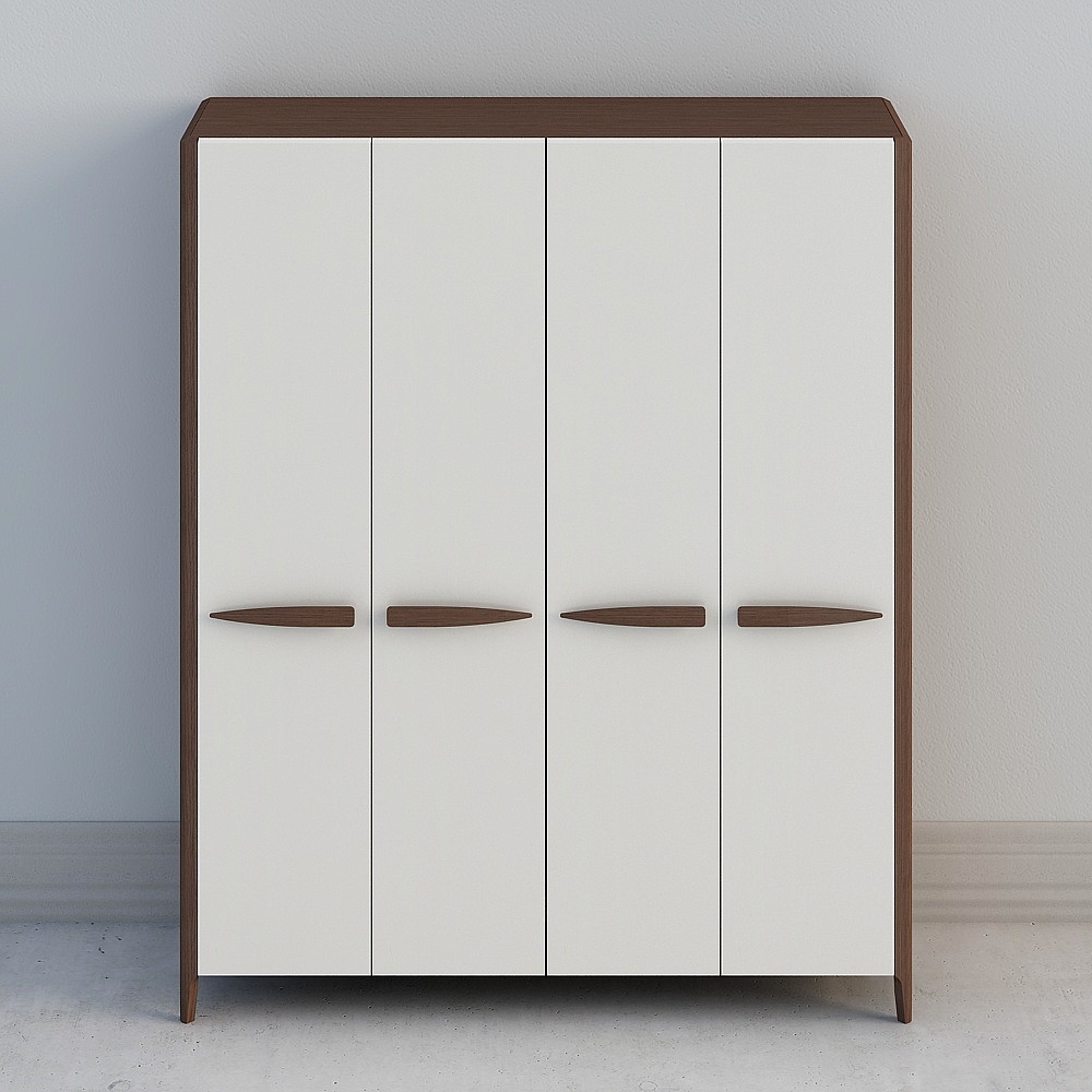 Urban Closet 3D model for Modern Minimalist Aesthetic