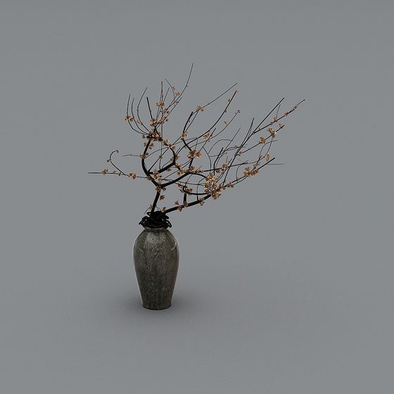 Winter Plum Blossom 3D model