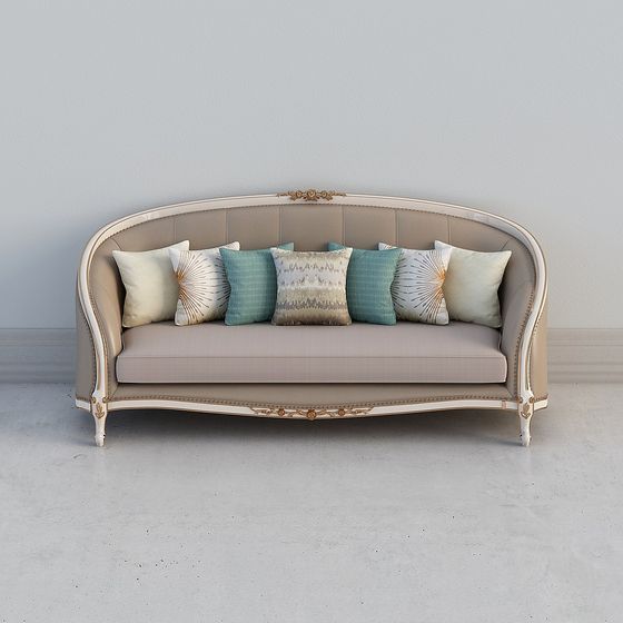 Royal Elegance 3D model Sofa