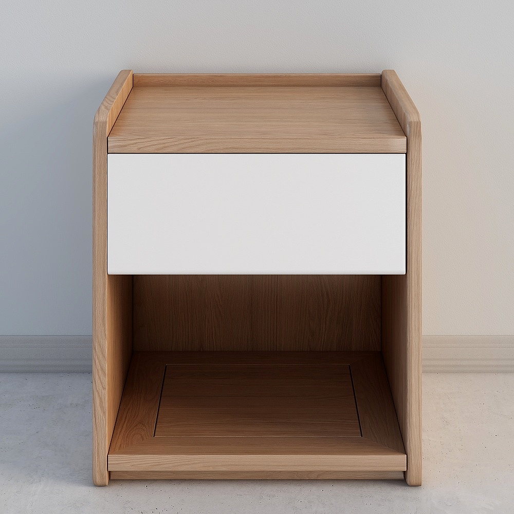 Urban Elegance Bedside Table 3D model