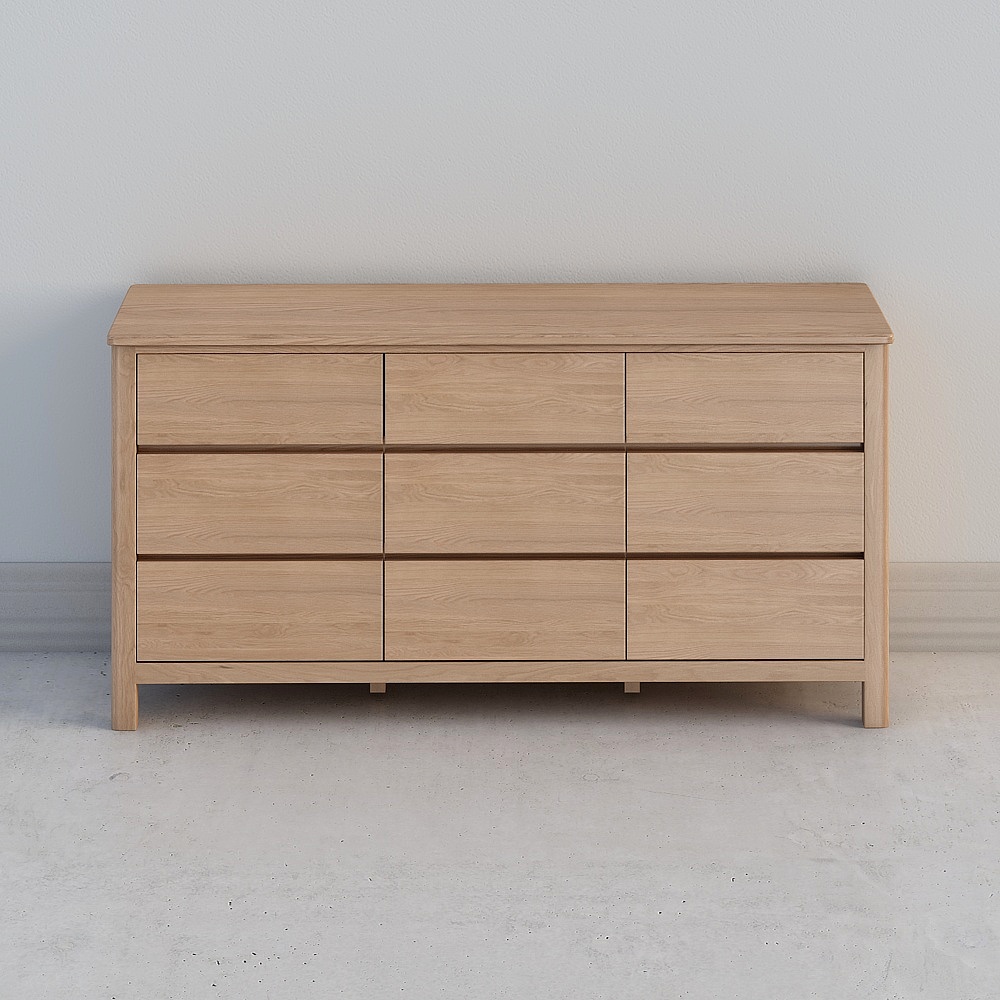 Urban Window Nightstand 3D model