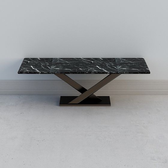 Urban Marble Table 3D model