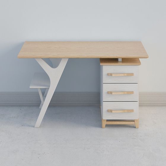 Urban Workspace Desk 3D model