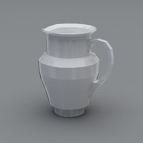 Ancient Greek Pot 3D model - Low Poly Design