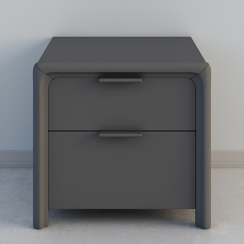 現代木製雙層床床頭櫃