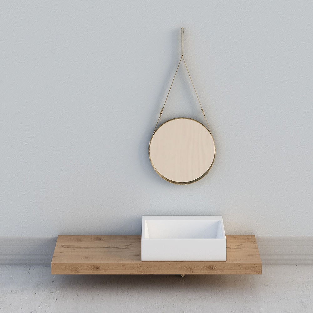 Il lavandino non ha rubinetto 1.0