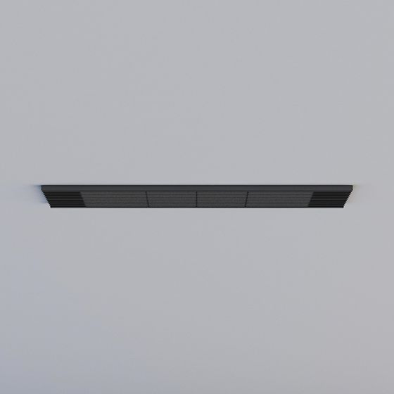 Elegant Ceiling Vent 3D model for Modern Interiors