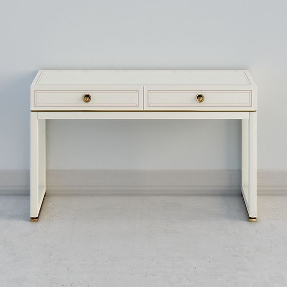 Elegant Console Table 3D model for Modern Interiors