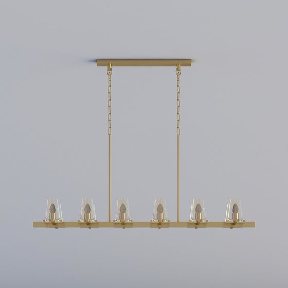 Linear Elegance 3D model for Stylish Interiors