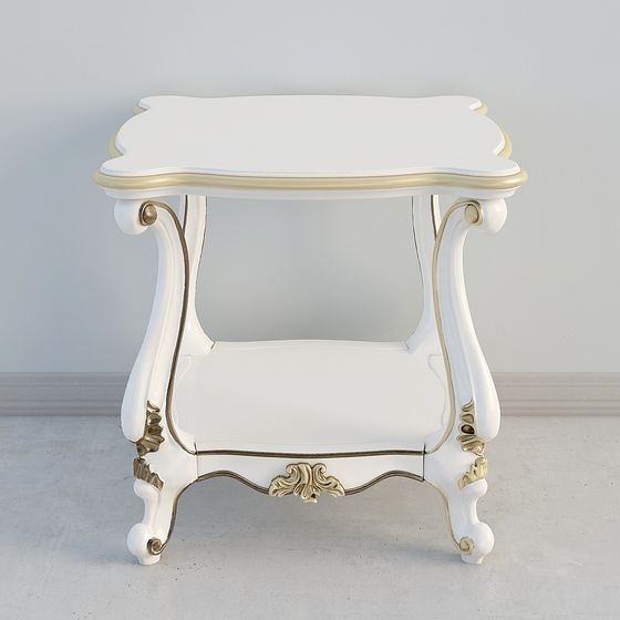Elegant Side Table 3D model