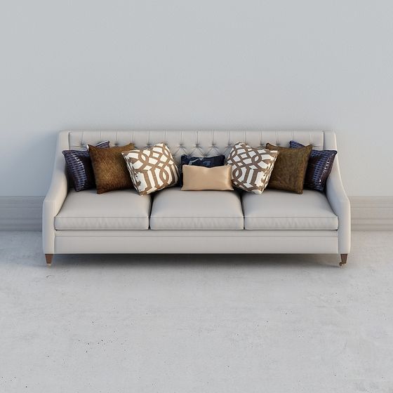 Urban Comfort 3D Model Sofa