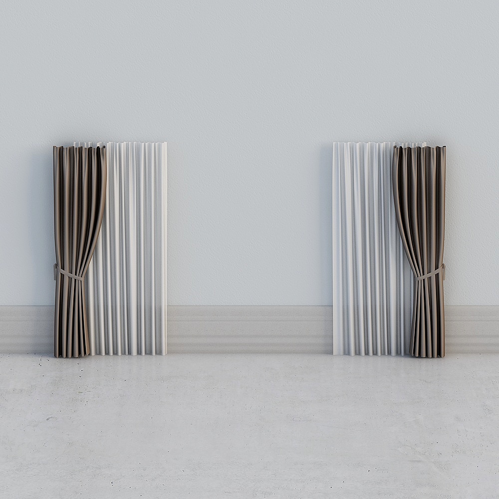 Ireland wall cloth curtain series new Chinese modern plain curtain curtain screen simple European Nordic American European style living room bedroom room high-end lace curtain head curtain high warp density velvet linen material
