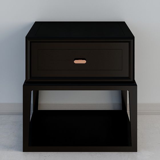Urban Elegance Nightstand 3D model
