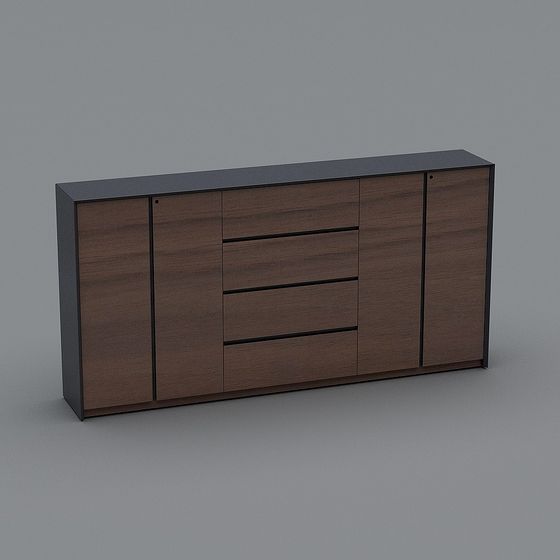 City Window Sideboard 3D model