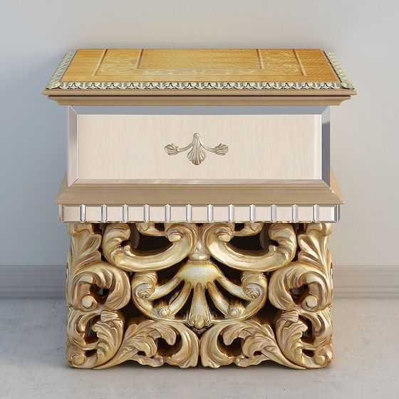 Luxury Nightstand 3D model