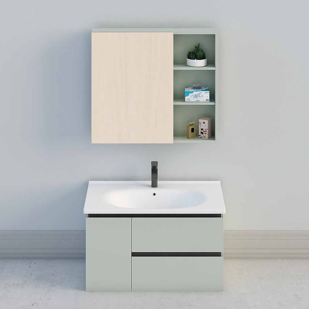 Arrow Bathroom-Modern and Simple-APGMD9G3239-S-Bathroom Cabinet