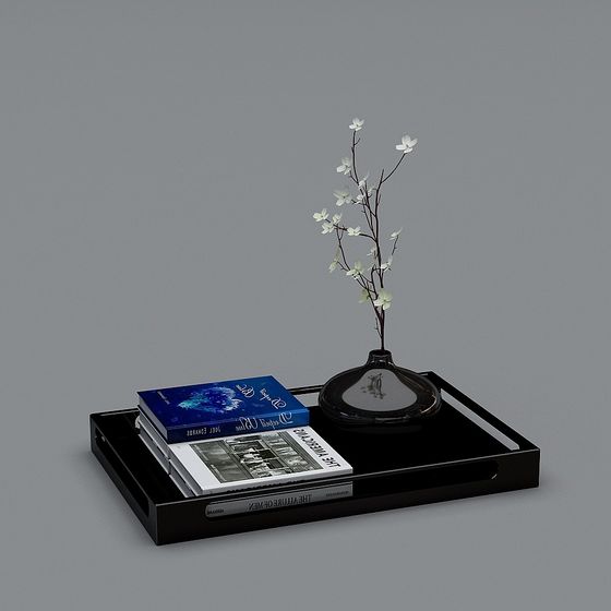 Stylish Corner Desk 3D model