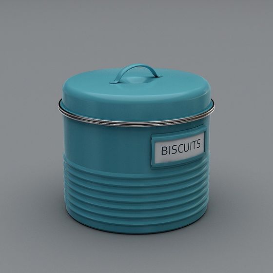 Vintage Cookie Jar 3D model