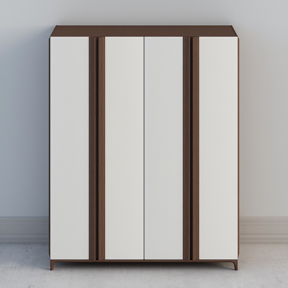 City Window Wardrobe 3D model