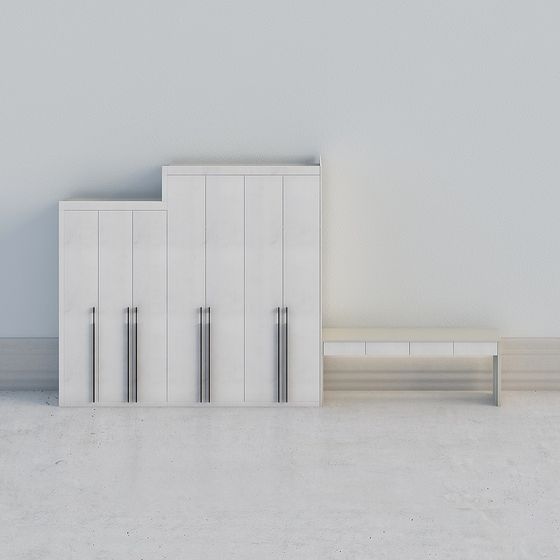 Urban Storage Set 3D Model for Modern Aesthetics