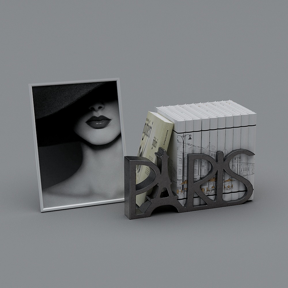 Combinazione biblioteca a dondolo