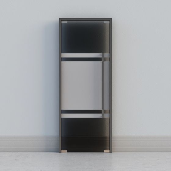 Urban Gate Low-Poly 3D Model