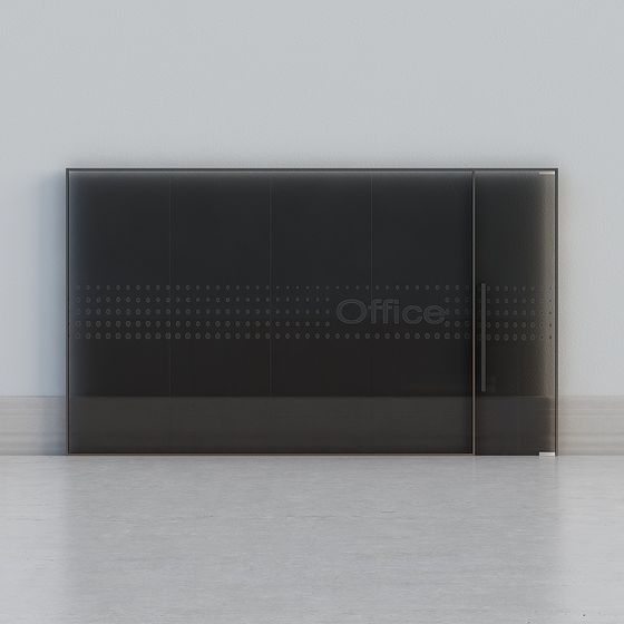 Stylish Office Door 3D model