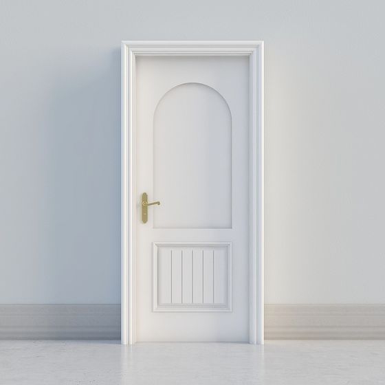 Elegant 3D Door Model for Modern Design