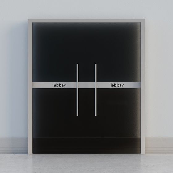 Urban Gate 3D model for Contemporary Design