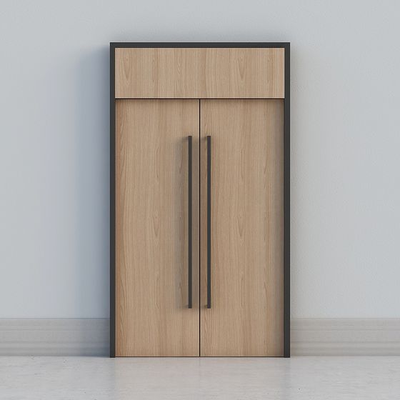 Urban Gate 3D model - Modern Minimalist Design