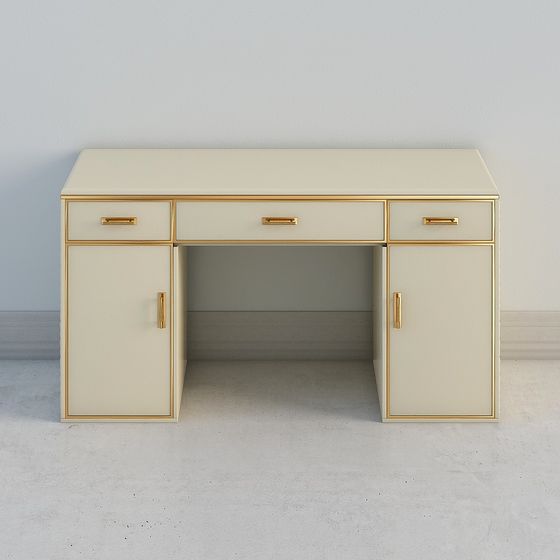 Elegant Desk 3D model