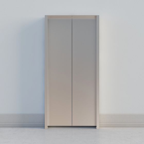 Minimalist Door 3D model