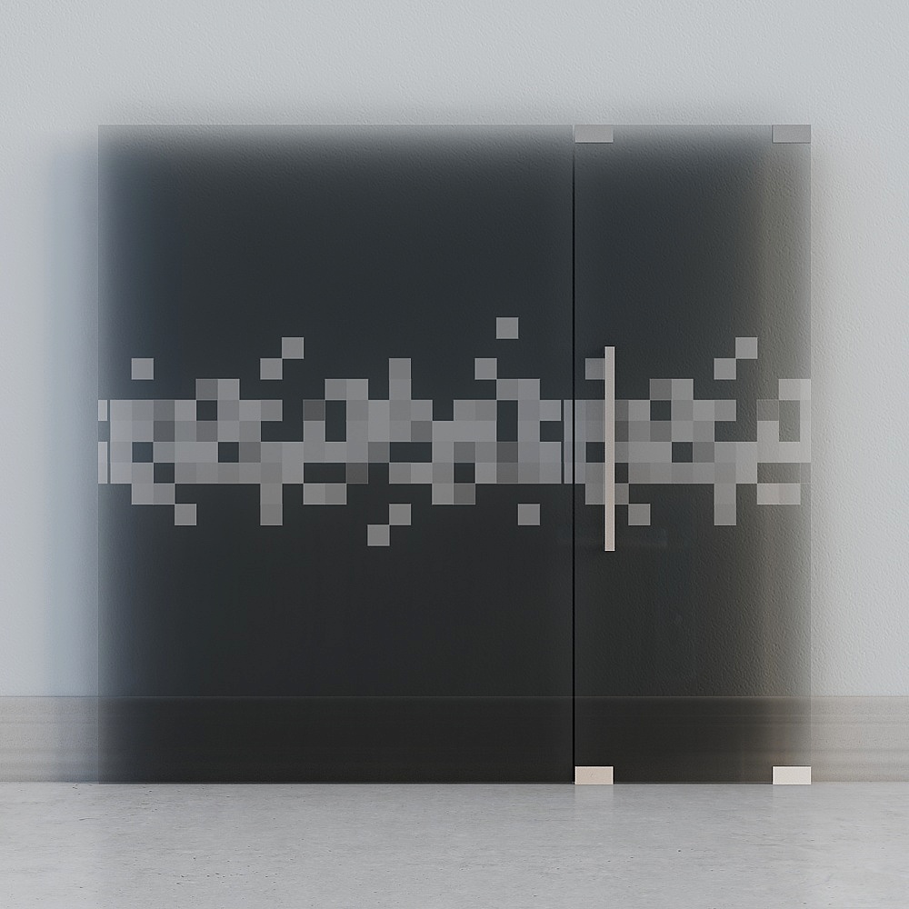 Huayao Finance Room glass partition C frameless