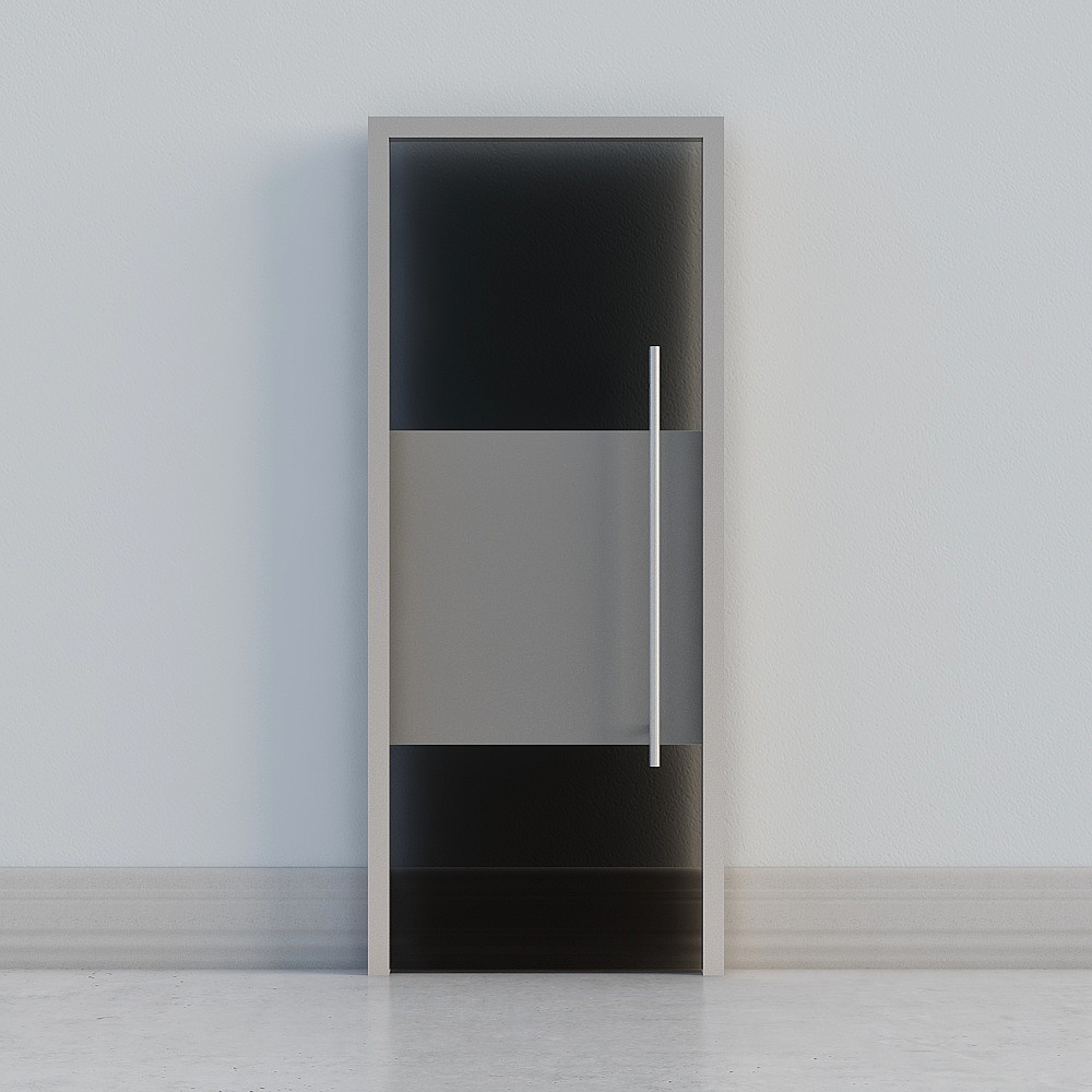 Porta in Vetro Scuro Moderna