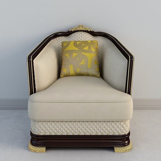 Royal Retreat 3D Sofa Model