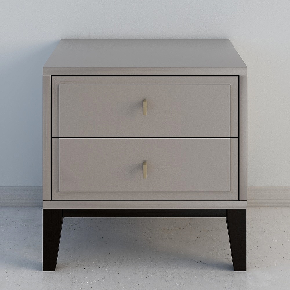 北歐-HS-北點床頭櫃 _H04BT001