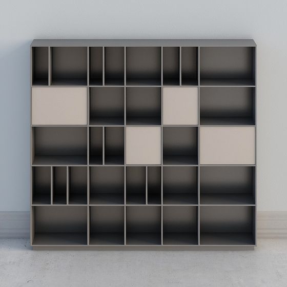 Modular Display Shelf 3D model