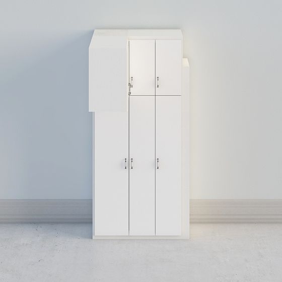 Urban Storage Cabinet 3D model