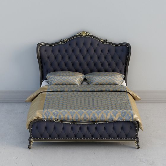 Royal Comfort Bed 3D model