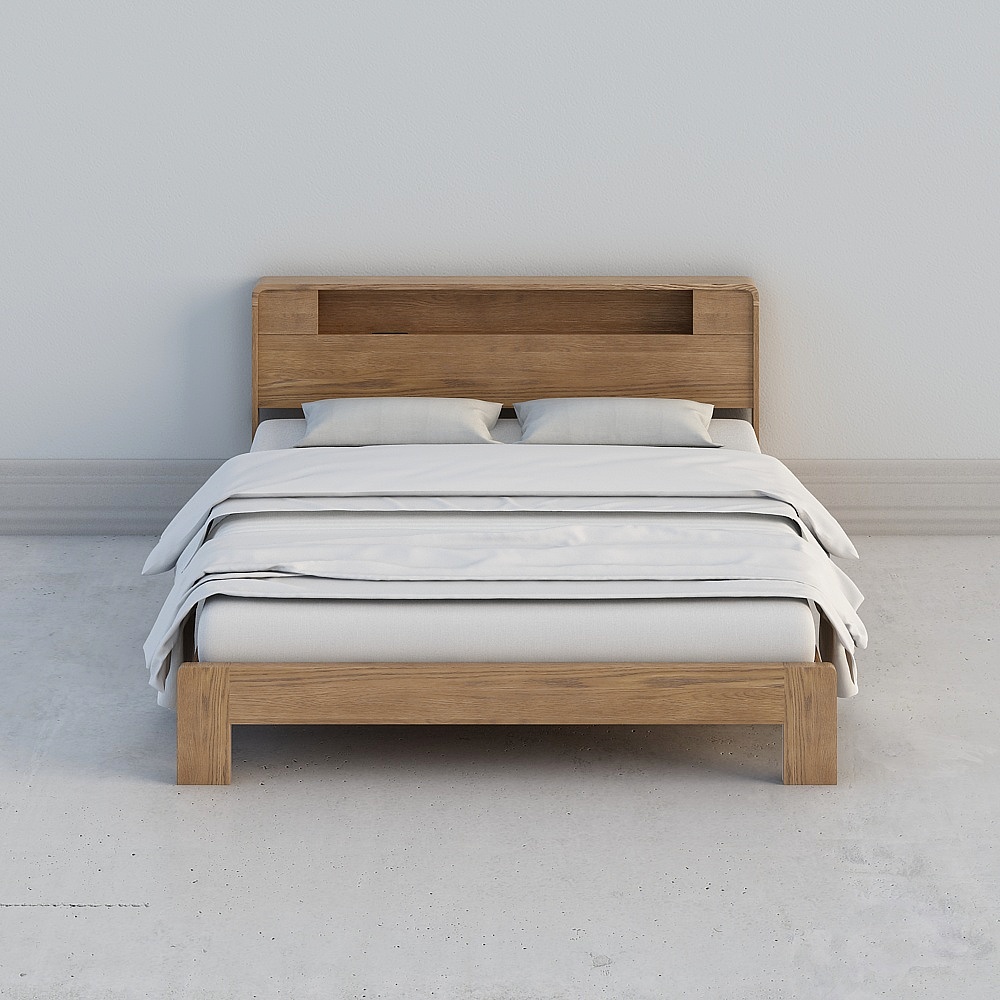 Gammo bed B (high bunk) walnut color
