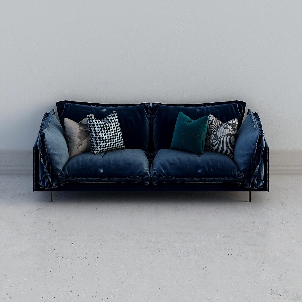 Синий диван 1.0