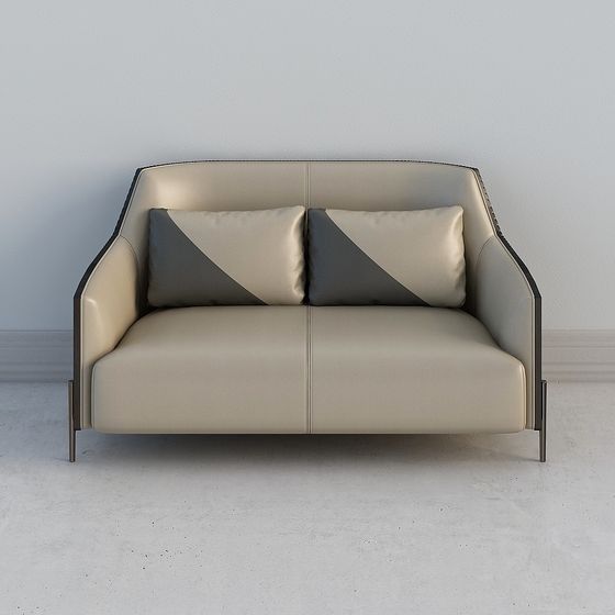 Urban Comfort Sofa 3D model