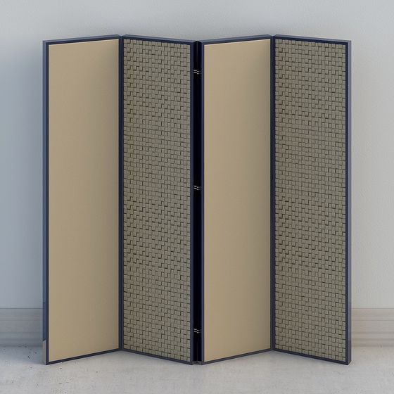 Mosaic Screen 3D model for Contemporary Spaces