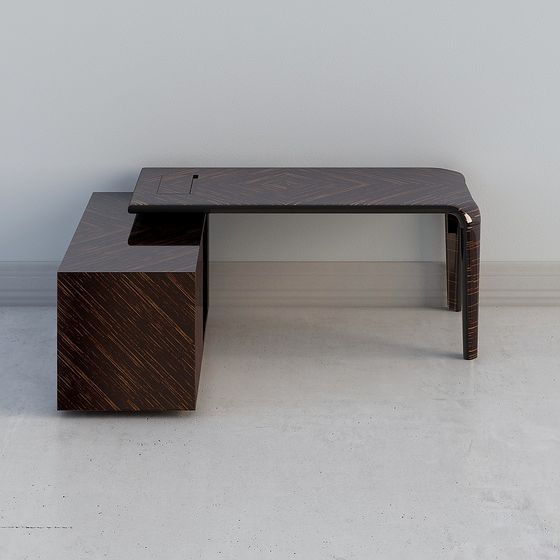 Stylish Urban Corner Workbench 3D model