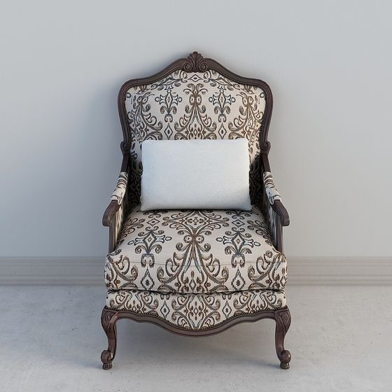 Vintage Modern Armchair 3D model