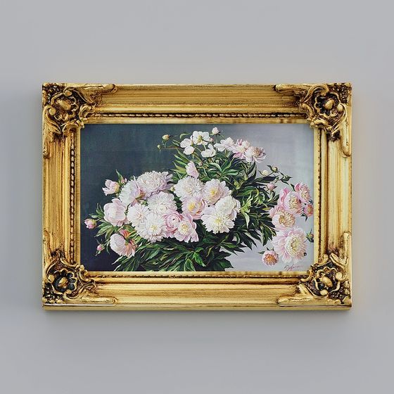 Classical Floral Frame 3D model for Creative Projects