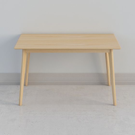 Stylish City Table 3D model for Modern Interiors