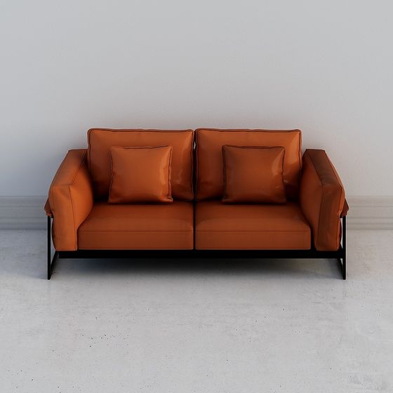 Urban Comfort Sofa 3D model