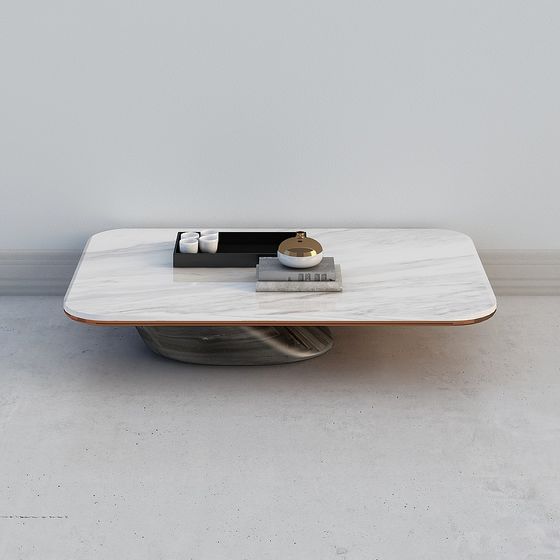 Marble Art Coffee Table 3D model